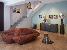 Anu': A Unique, Contemporary, Handcrafted Sofa in Nuno Felt