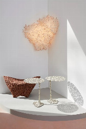 Ash: A White Bronze Sculptural Table