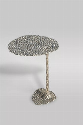 Ash: A White Bronze Sculptural Table