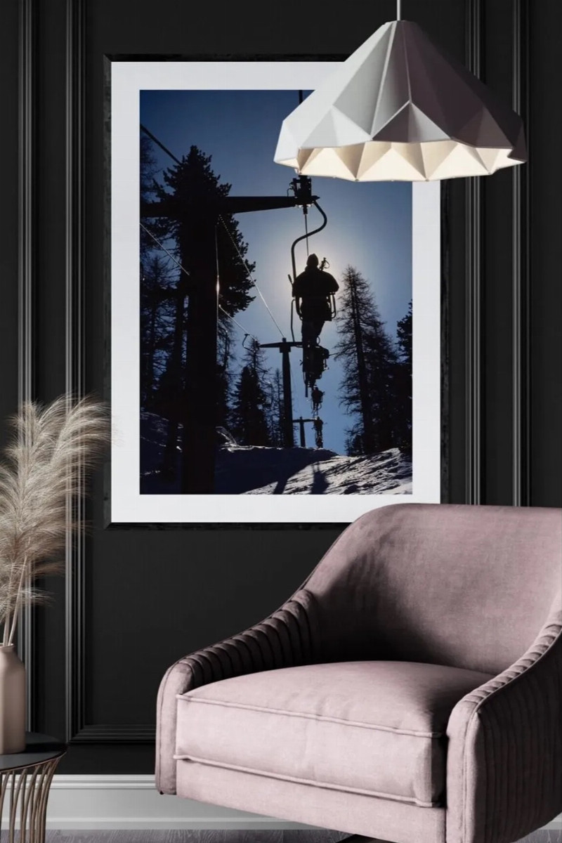 Tofana Ski Lifts at Cortina D’Ampezzo by Slim Aarons | ArtXchange