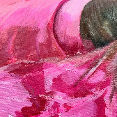 Pink on the bee | Original Contemporary Artwork | ArtXchange