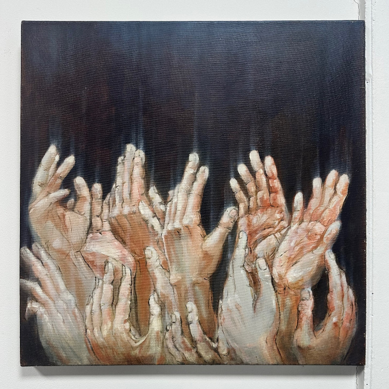 Self-portrait ambidextrous | Original Contemporary Artwork | ArtXchange