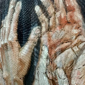 Self-portrait ambidextrous | Original Contemporary Artwork | ArtXchange