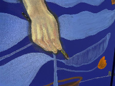Diptych “Last stroke” | Original Contemporary Artwork | ArtXchange
